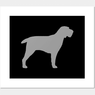 Spinone Italiano Silhouette Posters and Art